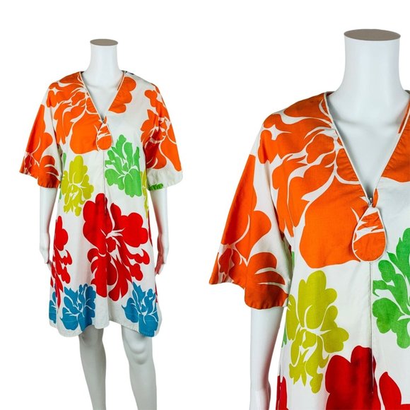 1960s Kamehameha Hand Painted Dress main image 0